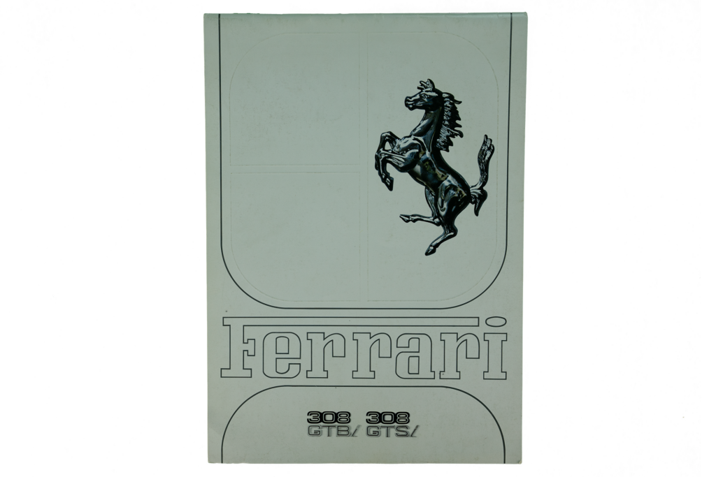 Historic car brochure from the ZÜRIRING collection