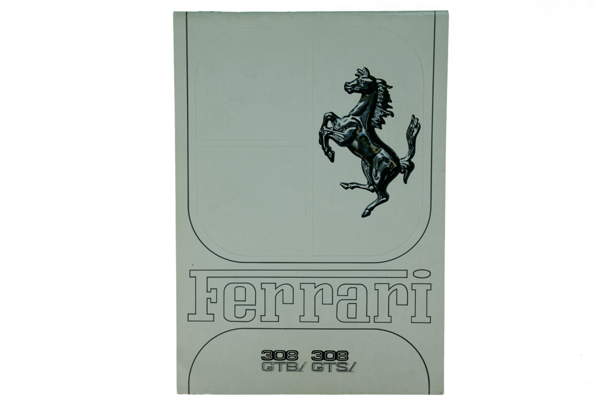 Historic car brochure from the ZÜRIRING collection