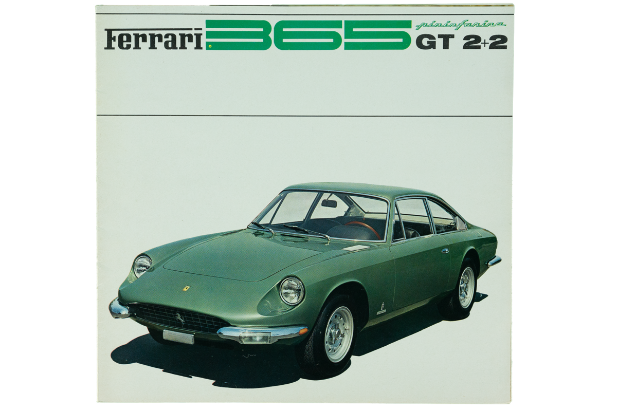 Historic car brochure from the ZÜRIRING collection