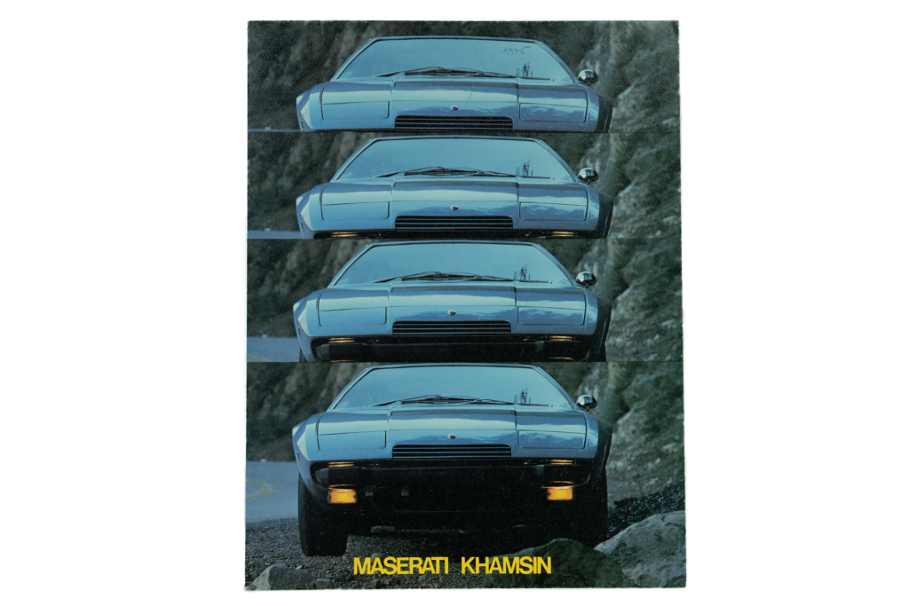 Historic car brochure from the ZÜRIRING collection