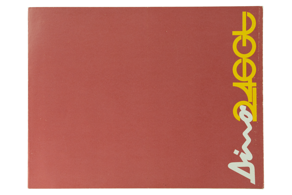 Historic car brochure from the ZÜRIRING collection