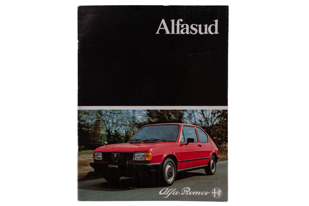 Historischer Autoprospekt aus der ZÜRIRING-Sammlung