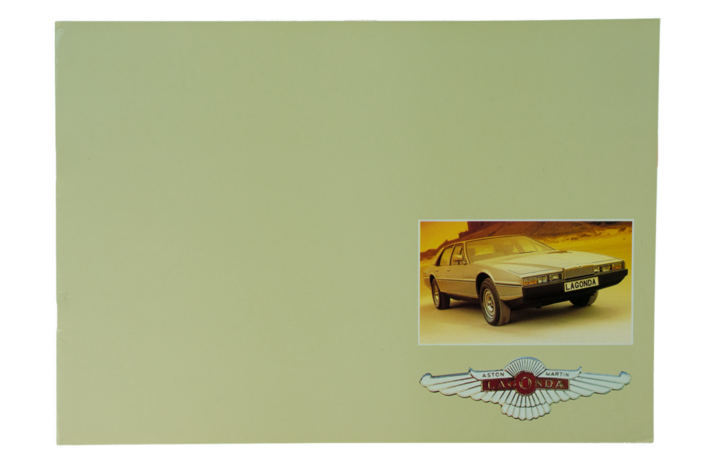 Historischer Autoprospekt aus der ZÜRIRING-Sammlung