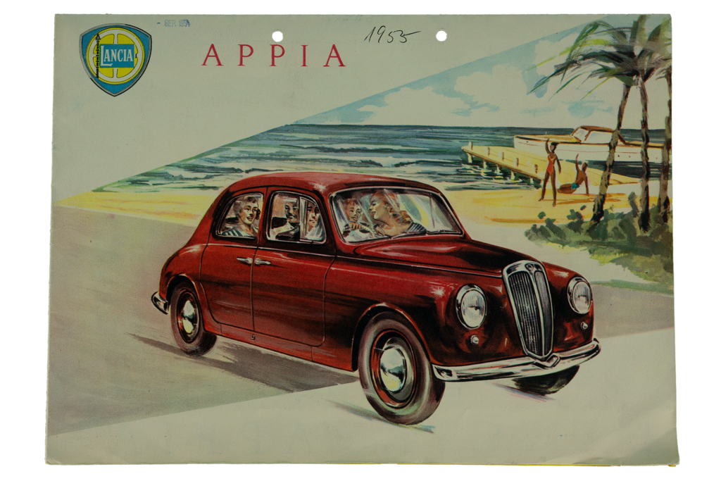 Historischer Autoprospekt aus der ZÜRIRING-Sammlung