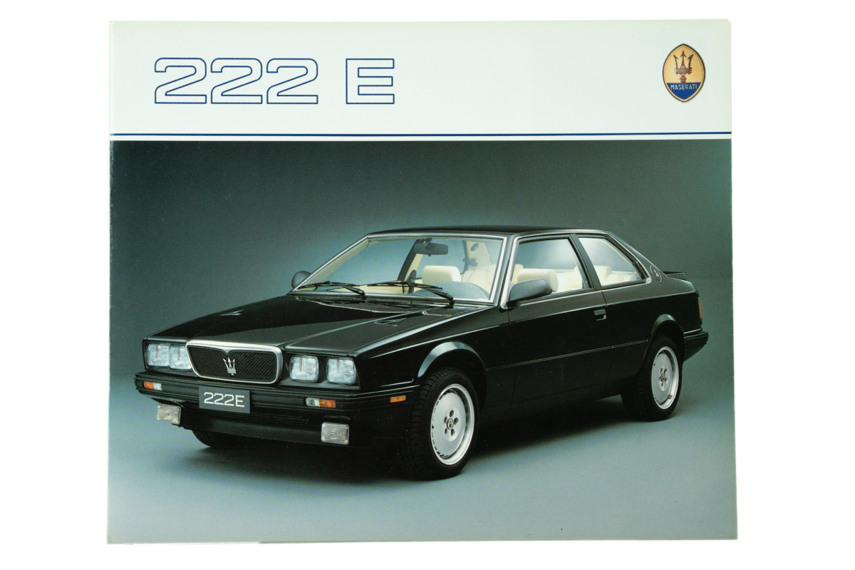 Historischer Autoprospekt aus der ZÜRIRING-Sammlung