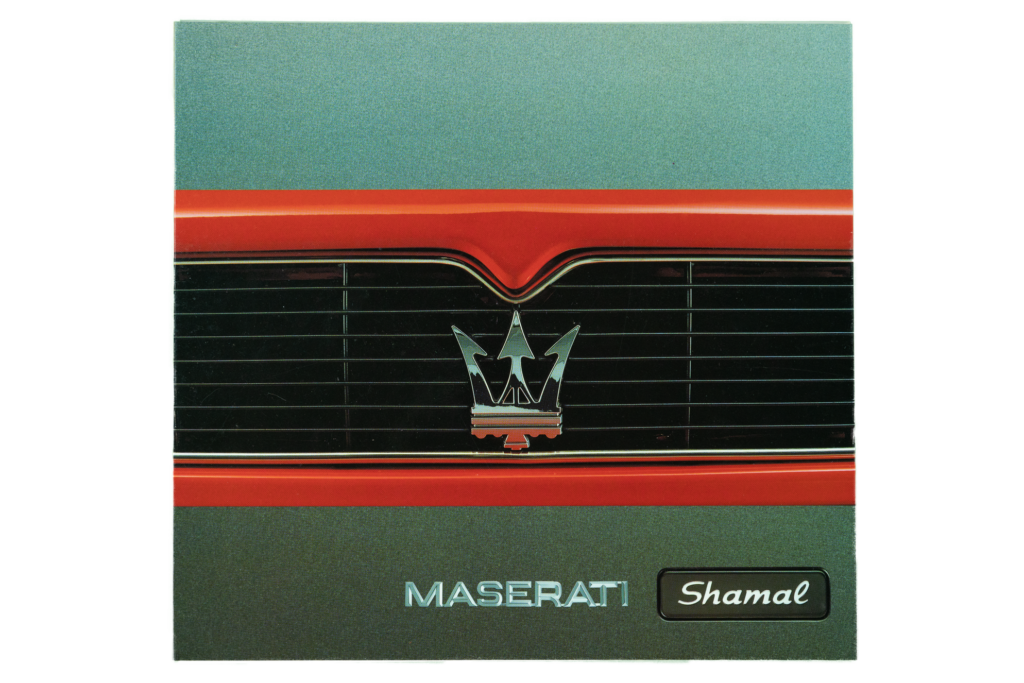 Historic car brochure from the ZÜRIRING collection