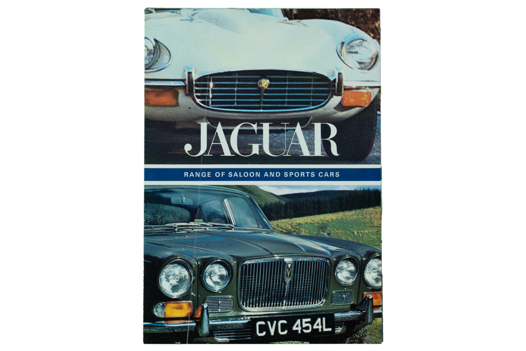 Historischer Autoprospekt aus der ZÜRIRING-Sammlung