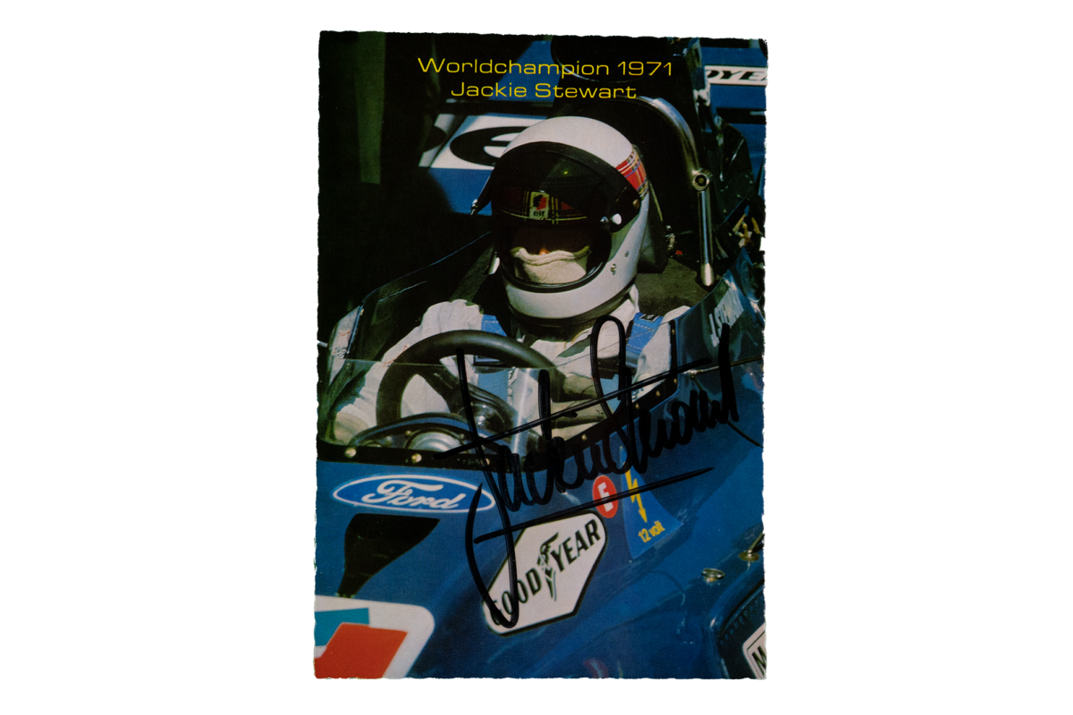 Autogrammkarte aus der ZÜRIRING-Sammlung
