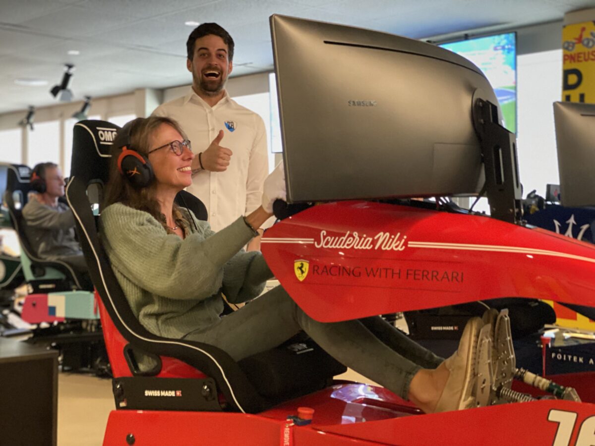 Stimmung bei einem Event im ZÜRIRING Motodrom in Dietikon