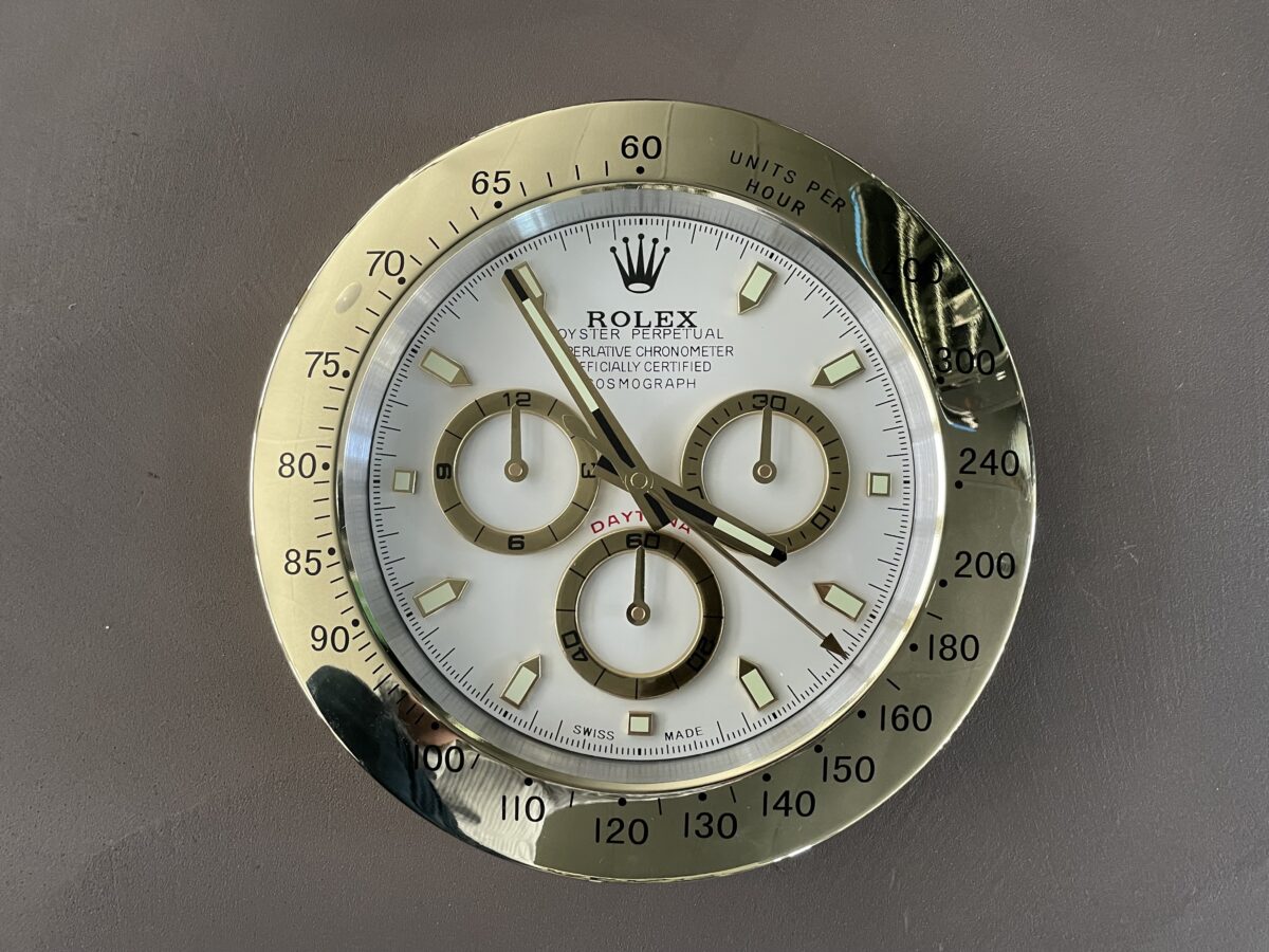 Speedometer clock – one-off piece in the ZÜRIRING shop
